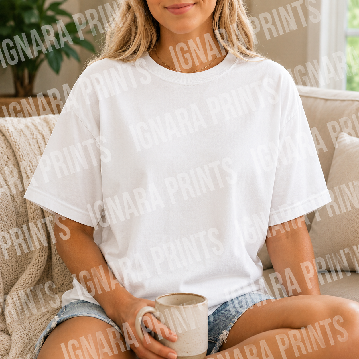 White Unisex Comfort Colors Tee
