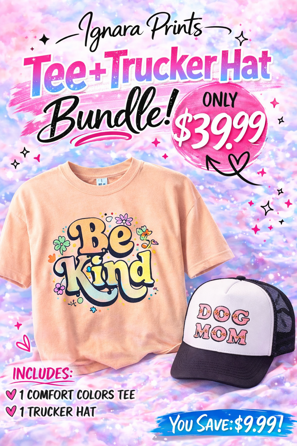 Tee + Trucker Hat Bundle