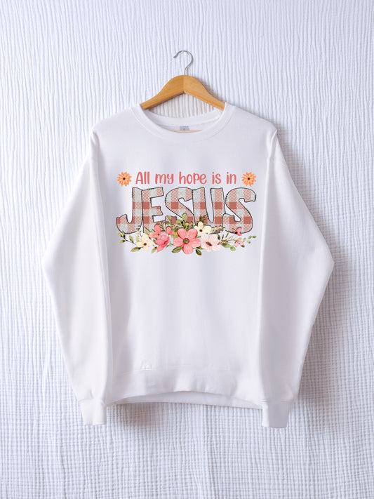*WHITE* Gildan Unisex Sweatshirt