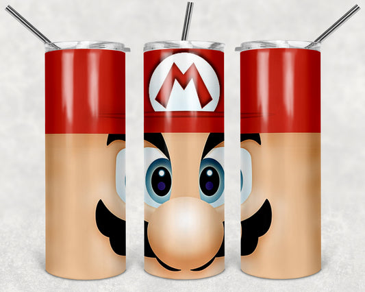 Mario Face Tumbler