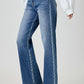 RISEN High Waist Jeans with Pockets