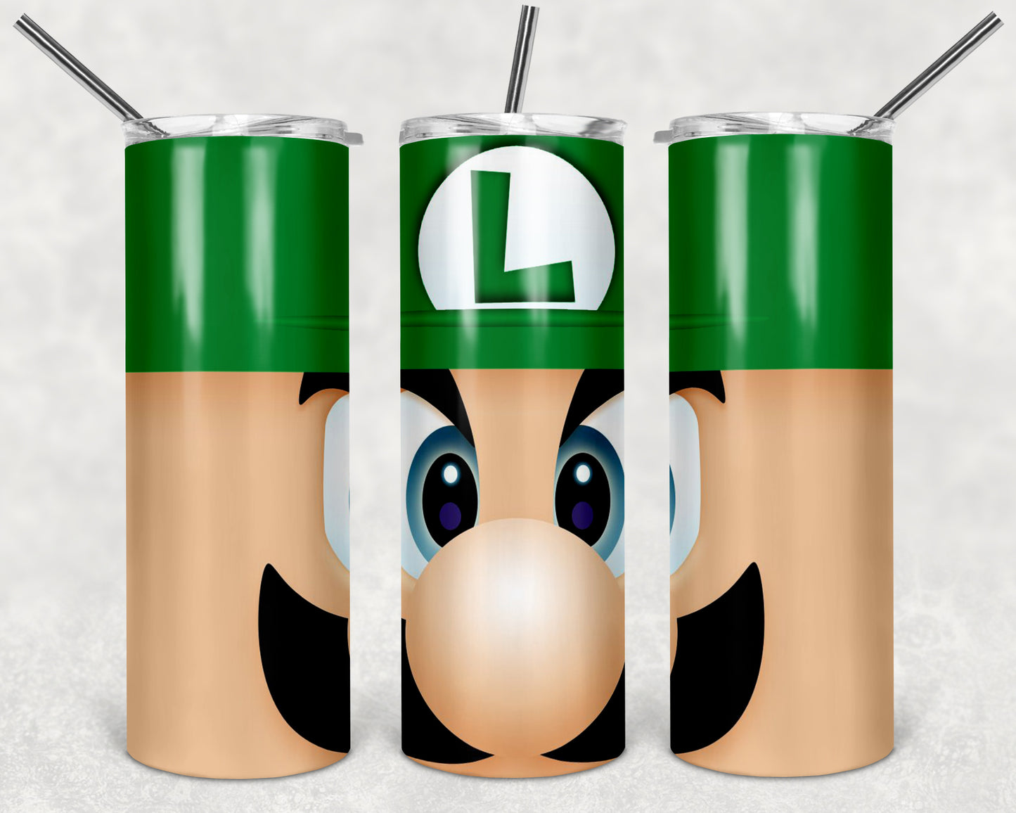 Luigi Face Tumbler