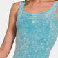 Zenana Ribbed Scoop Neck Tank