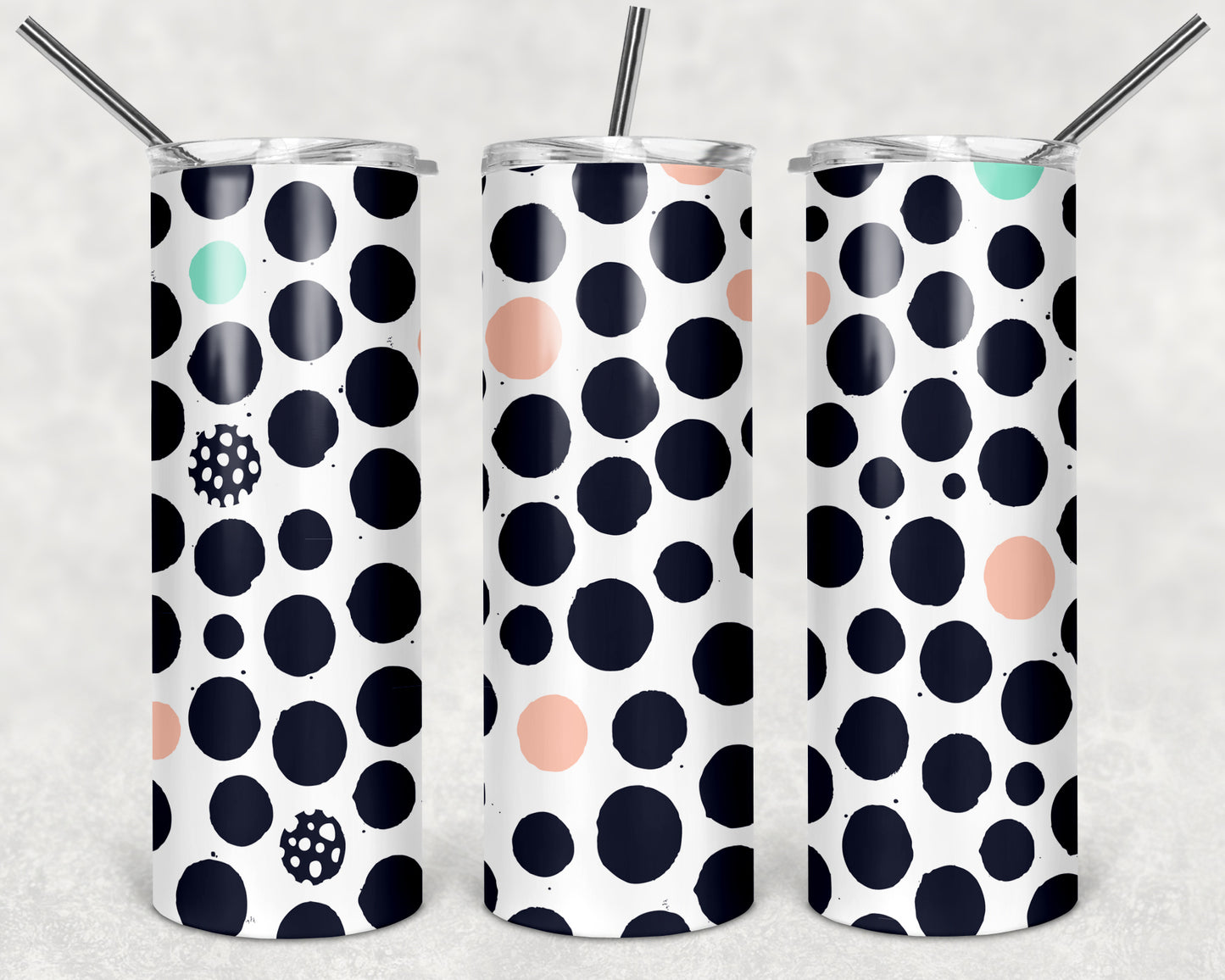 Polka Dot Tumbler