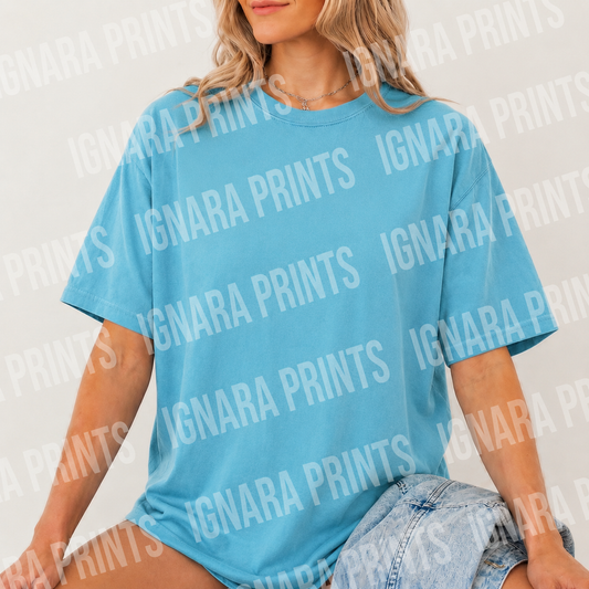 Blue Lagoon Unisex Comfort Colors Tee