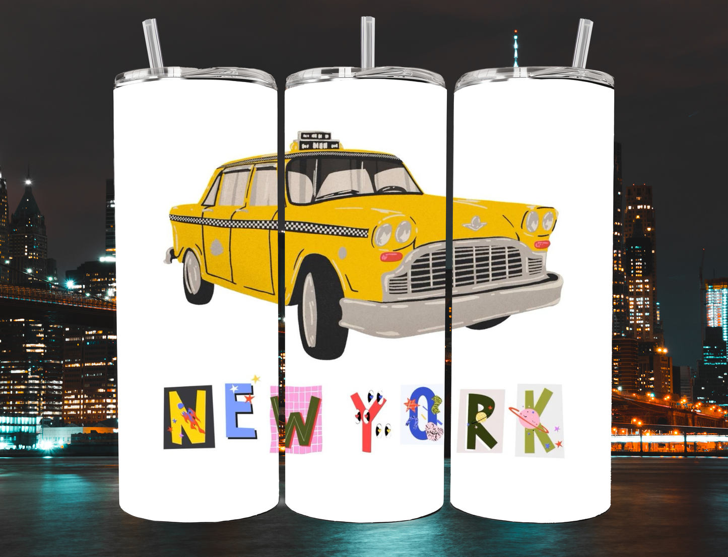New York Yellow Cab Tumbler