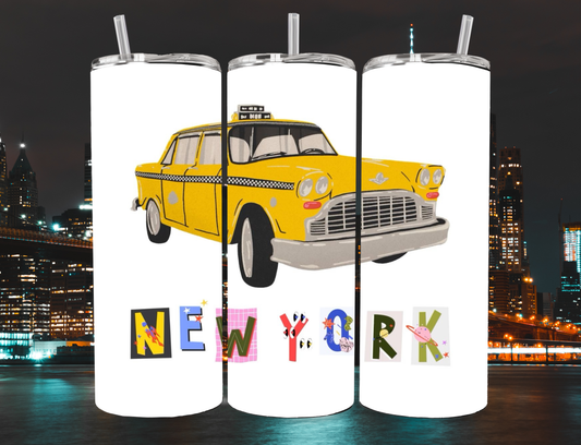 New York Yellow Cab Tumbler