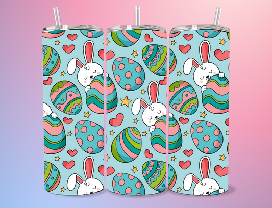 Easter Eggs & Bunny Tumbler