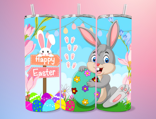 Happy Easter Bunny Tumbler