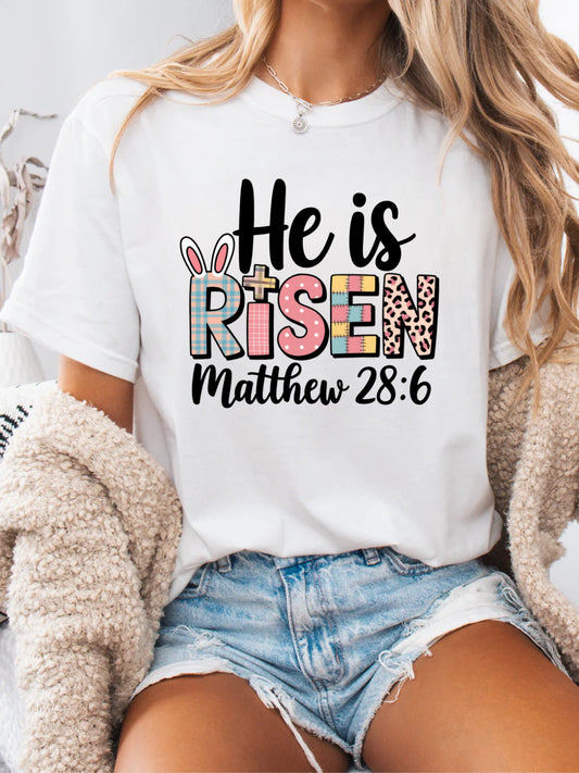 He Is Risen Easter Tee