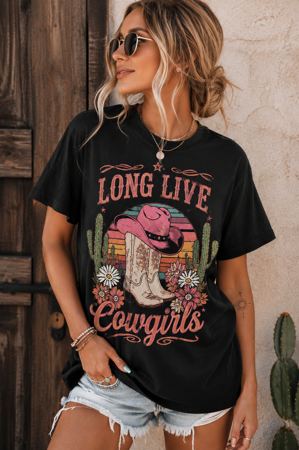 Long Live Cowgirls Tee