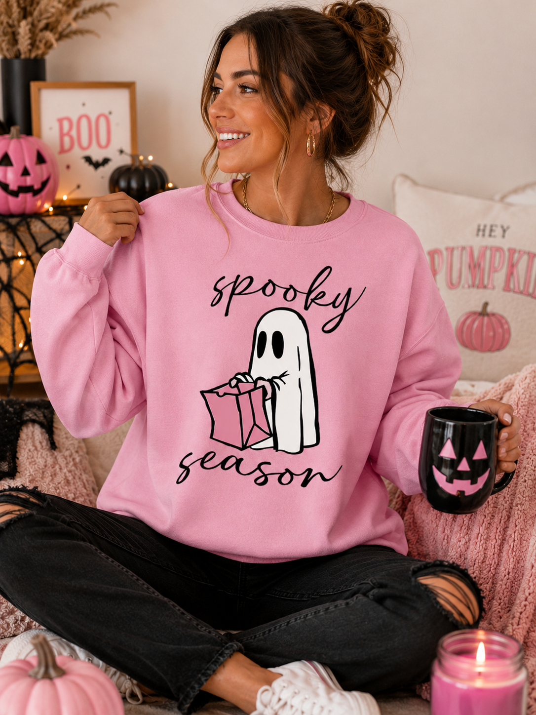 Spooky Season Crewneck Sweatshirt