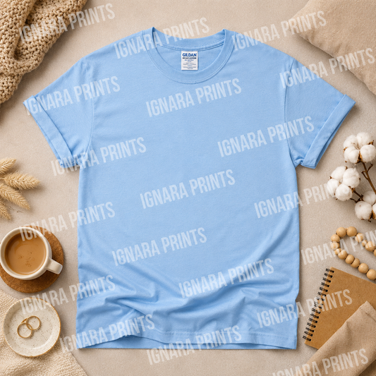 Baby Blue Unisex Gildan Tee