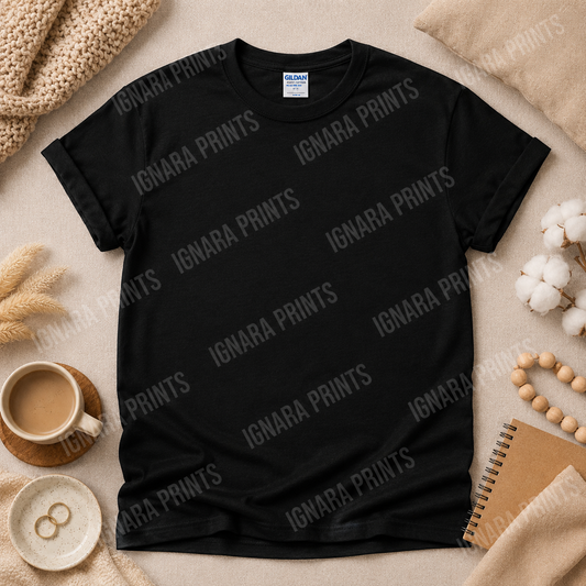 Black Unisex Gildan Tee