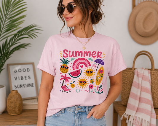 Summer Sunshine Vibes Tee