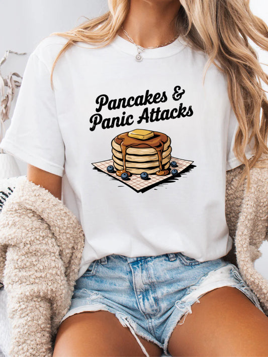 Pancakes & Panic Attacks Tee 2