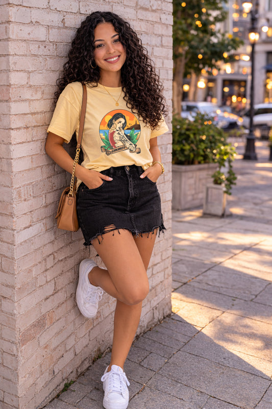 Summer Tattoed Baddie Tee