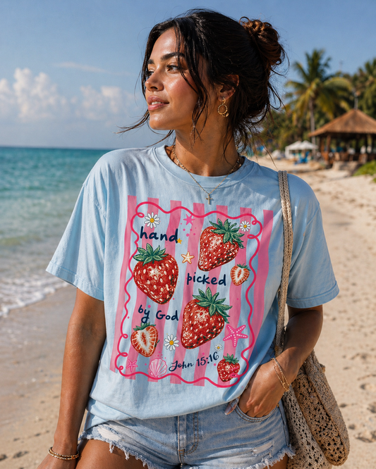 Strawberry Grace Tee