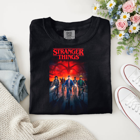 Black Comfort Colors Tee