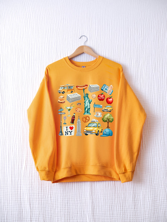 *GOLD* Gildan Unisex Sweatshirt