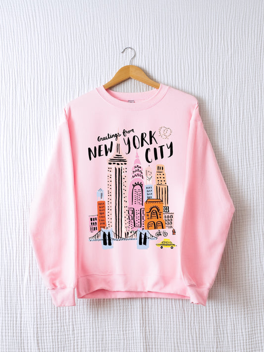 *LIGHT PINK* Gildan Unisex Sweatshirt