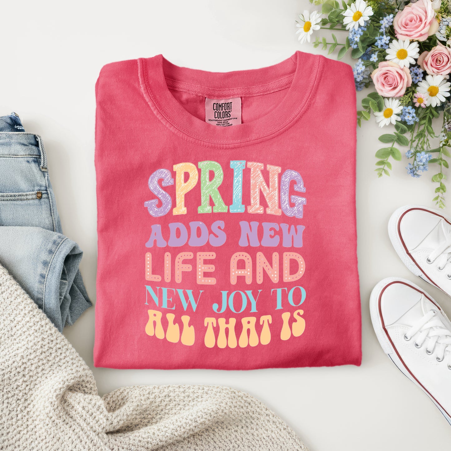 Watermelon Comfort Colors Tee