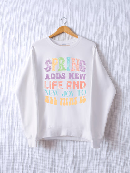 *WHITE* Gildan Unisex Sweatshirt
